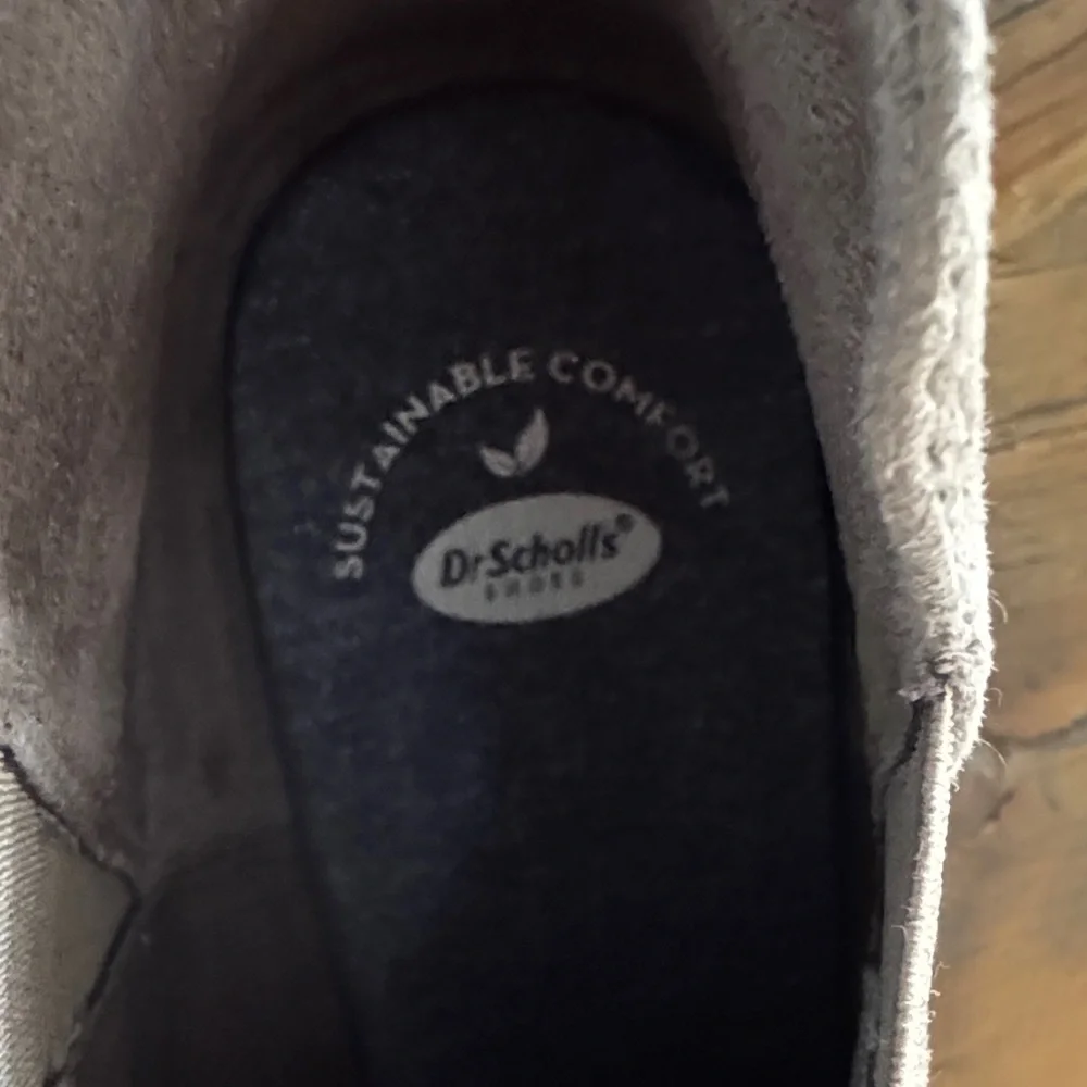 Dr. Scholl's Tan Wedge Boots - Picture 3 of 6